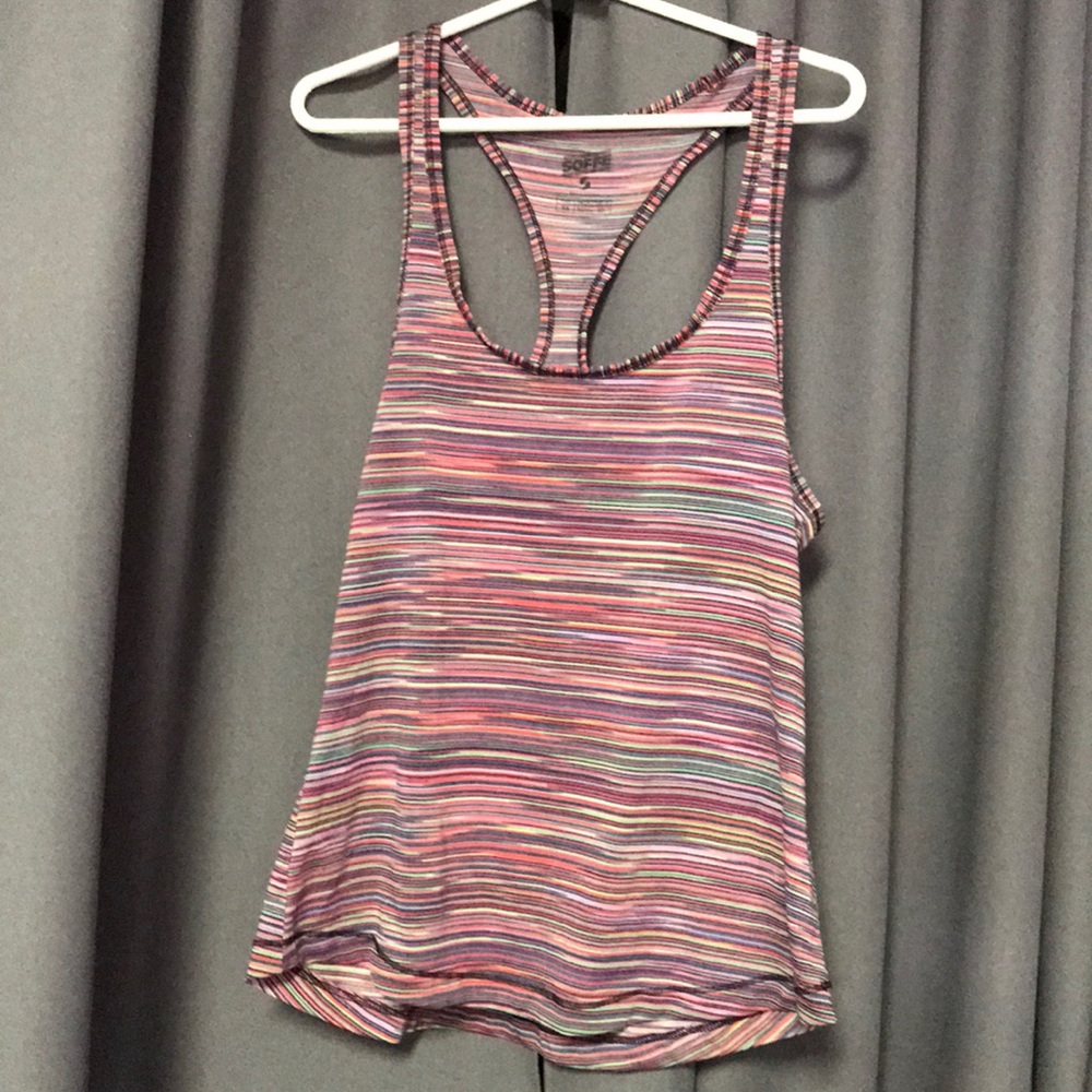Colorful exercise tank!
